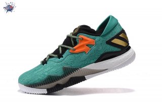 Meilleures Adidas Crazylight Boost Vert Noir Orange