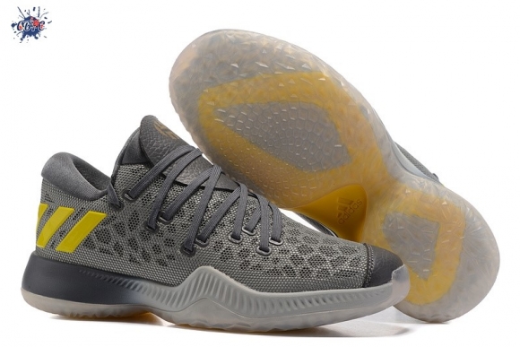 Meilleures Adidas Harden Be Gris Jaune