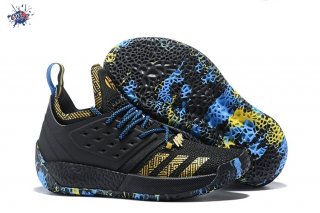 Meilleures Adidas Harden Vol. 2 Noir Or Bleu (f36848)