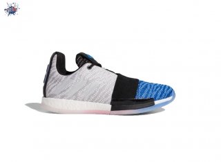 Meilleures Adidas Harden Vol. 3 Blanc Bleu Noir (g26810)