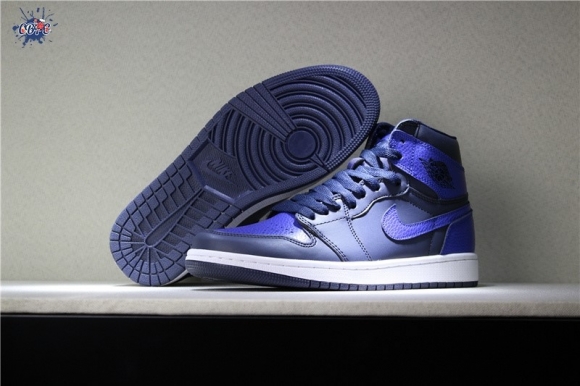 Meilleures Air Jordan 1 Retro 6 Rings Bleu