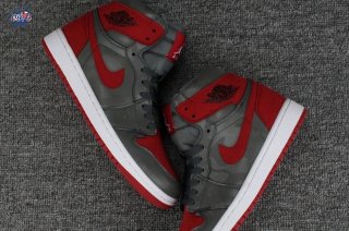 Meilleures Air Jordan 1 Retro High Camo Gris Rouge