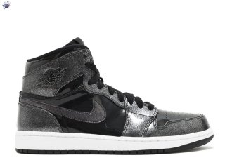 Meilleures Air Jordan 1 Retro High Gris Noir (705300-017)