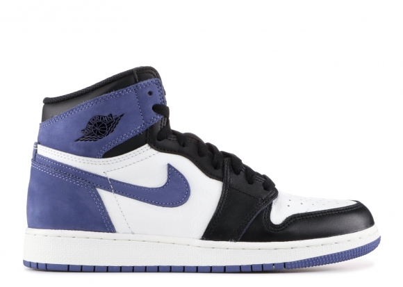 Meilleures Air Jordan 1 Retro High Og (Bg) "Bleue Moon" Pourpre Noir (575441-115)