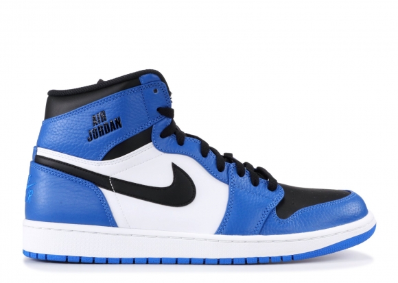 Meilleures Air Jordan 1 Retro High "Soar" Bleu Noir Blanc (332550-400)