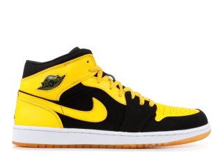 Meilleures Air Jordan 1 Retro "Old Love New Love/Beginning Moments" Black White Varsity Maize (136085-072)