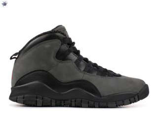 Meilleures Air Jordan 10 Retro Bg (Gs) "Dark Shadow" Gris Noir (310806-002)