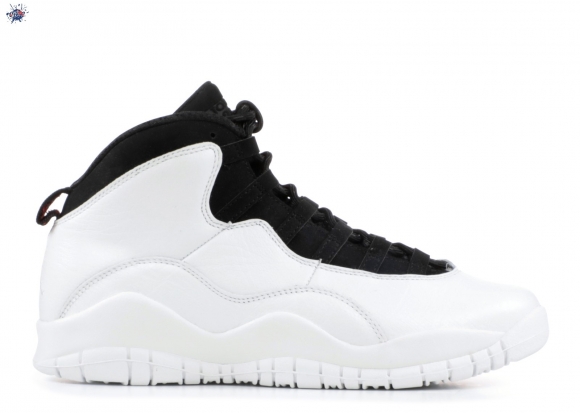 Meilleures Air Jordan 10 Retro (Gs) "Im Back" Blanc Noir (310806-104)