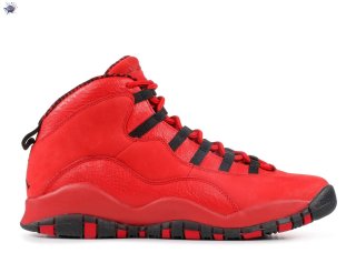 Meilleures Air Jordan 10 Retro Hoh Bg (Gs) "Steve Wiebe" Rouge Noir (aj6883-625)