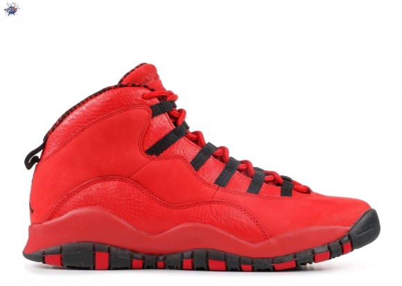 Meilleures Air Jordan 10 Retro Hoh (Gs) "Steve Wiebe" Rouge Noir (aj6883-625)