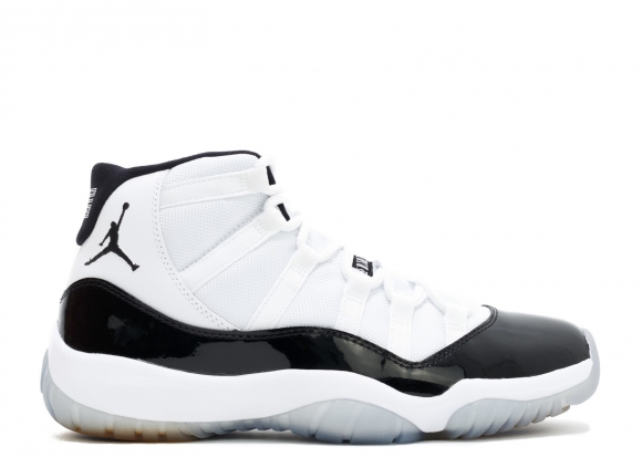 Meilleures Air Jordan 11 Retro "Concord 2011 Release" Blanc Noir (378037-107)