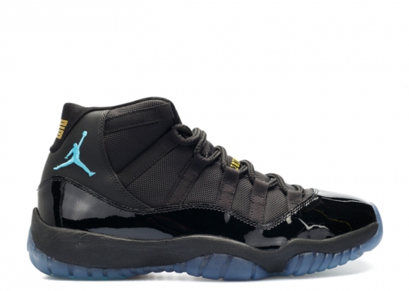 Meilleures Air Jordan 11 Retro "Gamma Bleue" Noir (378037-006)