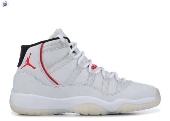 Meilleures Air Jordan 11 Retro (Gs) "Platinum Tint" Blanc Rouge (378038-016)