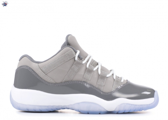 Meilleures Air Jordan 11 Retro Low Bg (Gs) "Cool Gris" Gris (528896-003)