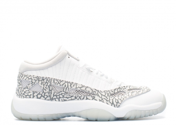 Meilleures Air Jordan 11 Retro Low (Gs) "Cobalt" Blanc Gris (768873-102)