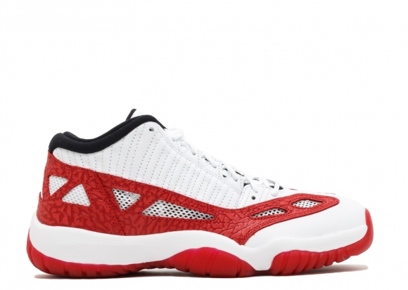 Meilleures Air Jordan 11 Retro Low Ie "Gym Red" Blanc Rouge (919712-101)