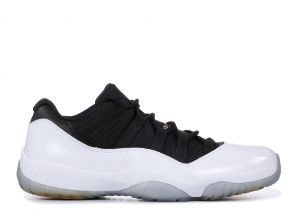 Meilleures Air Jordan 11 Retro Low Noir Blanc (528895-110)