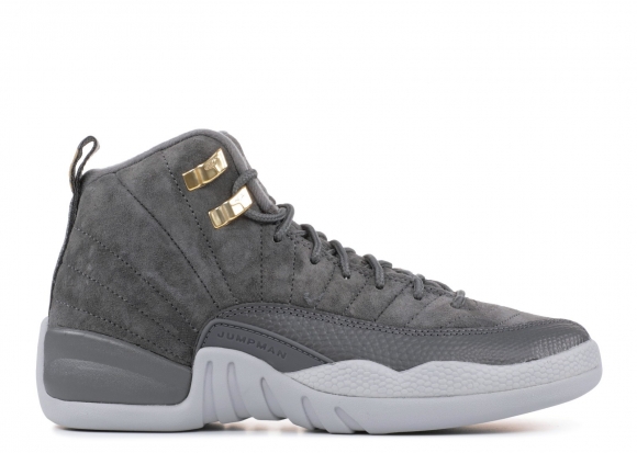 Meilleures Air Jordan 12 Retro Bg Gris (153265-005)