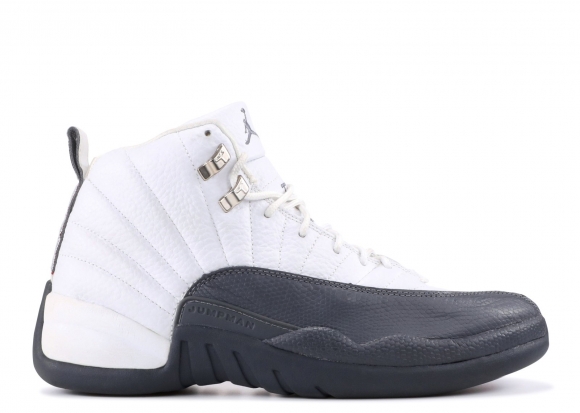 Meilleures Air Jordan 12 Retro Blanc Bleu Métallique Argent (8yu802)