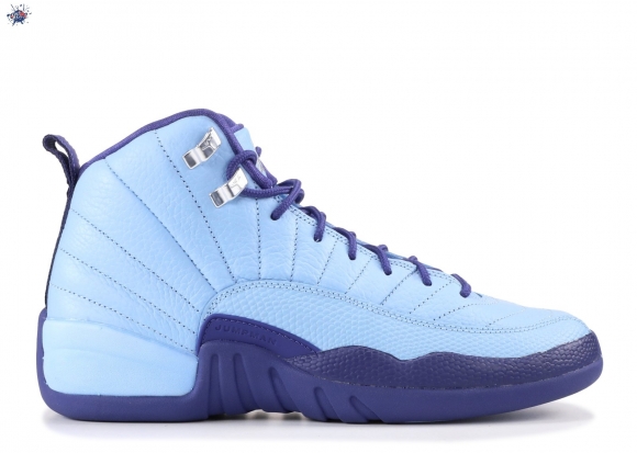 Meilleures Air Jordan 12 Retro Gg (Gs) "Hornets" Bleu (510815-418)