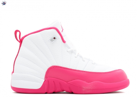 Meilleures Air Jordan 12 Retro Gp (Ps) "Valentine'S Day" Blanc Rose (510816-109)