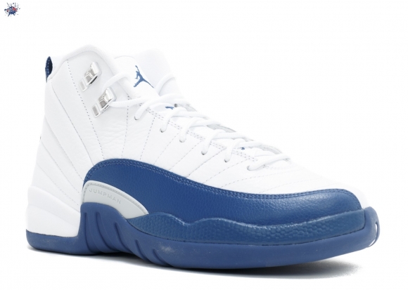 Meilleures Air Jordan 12 Retro (Gs) "French Bleue" Blanc Bleu (153265-113)