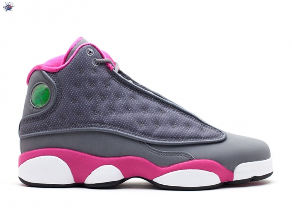 Meilleures Air Jordan 13 (Gg) Gris Rose (439358-029)