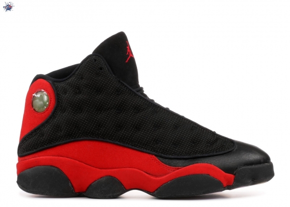 Meilleures Air Jordan 13 (Og) Noir Rouge (136002-062)