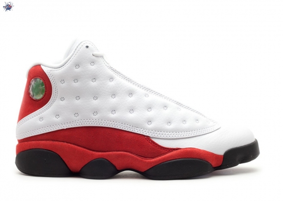 Meilleures Air Jordan 13 Retro "2010 Release" Blanc Rouge (414571-101)