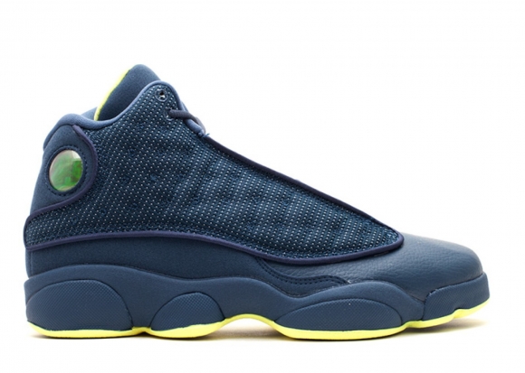 Meilleures Air Jordan 13 Retro (Gs) Marine Jaune (414574-405)