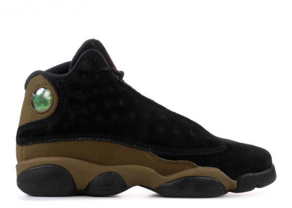 Meilleures Air Jordan 13 Retro (Gs) "Olive" Olive (884129-006)