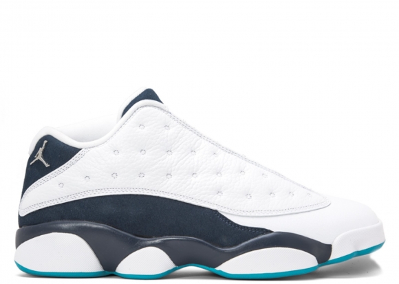 Meilleures Air Jordan 13 Retro Low "Hornets" Blanc Noir (310810-107)