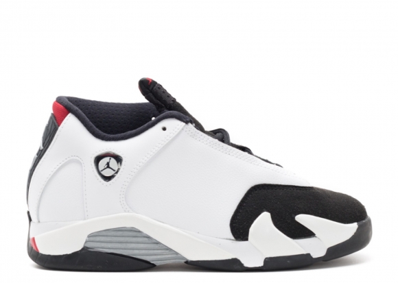 Meilleures Air Jordan 14 Retro Bp "Black Toe" Blanc Gris Noir (654972-102)