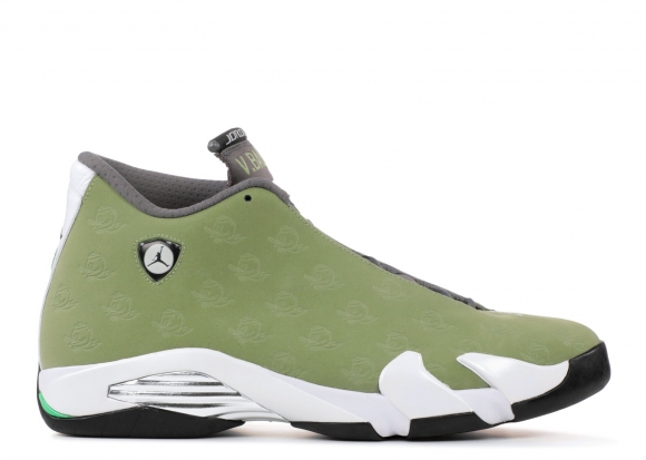 Meilleures Air Jordan 14 Retro "Oregon "Volleyball"" Vert (aj14-662021)