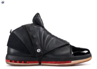 Meilleures Air Jordan 16 Retro "Countdown Pack" Noir Rouge (322723-061)