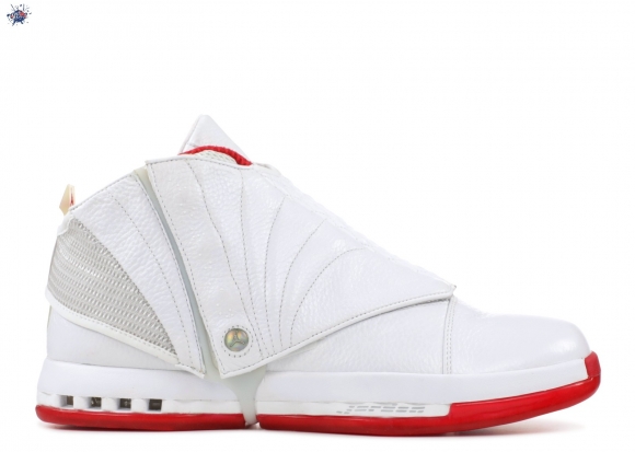 Meilleures Air Jordan 16 Retro "History Of Flight" Blanc Rouge (mnjdls-559z)