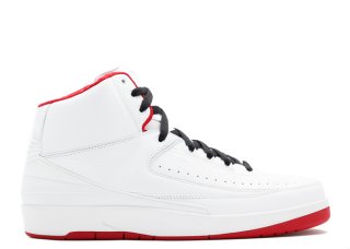 Meilleures Air Jordan 2 Retro "History Of Flight" Blanc Rouge Noir (su10mnjdls768)