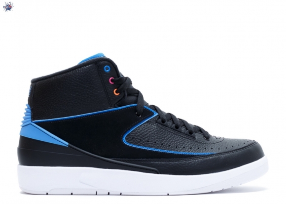 Meilleures Air Jordan 2 Retro "Radio Raheem" Noir Bleu (834274-014)