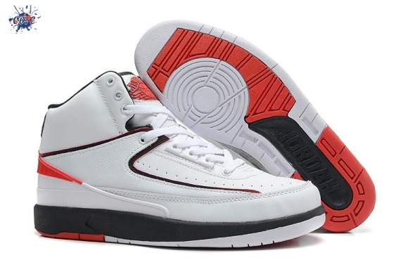 Meilleures Air Jordan 2 White Red