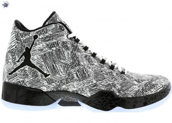 Meilleures Air Jordan 29 Bhm Noir Blanc (727133-110)