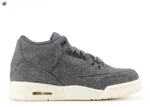 Meilleures Air Jordan 3 Retro (Gs) "Wool" Grey (861427-004)