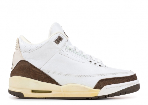 Meilleures Air Jordan 3 Retro "Mocha" Blanc Marron (136064-121)