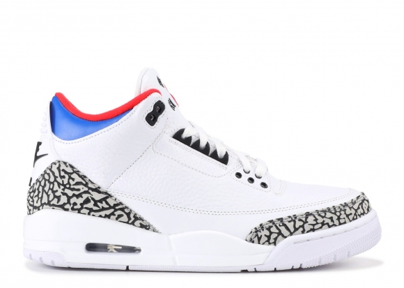 Meilleures Air Jordan 3 Retro "Seoul" Blanc Noir (av8370-100)