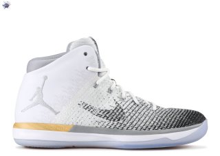 Meilleures Air Jordan 31 Cny Blanc Or (885429-103)