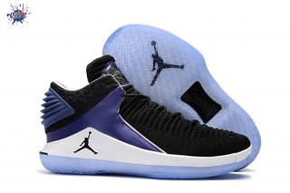 Meilleures Air Jordan 32 32 Low Noir Bleu