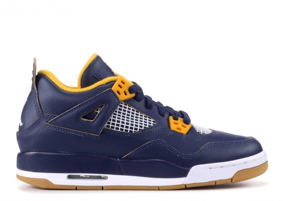 Meilleures Air Jordan 4 Retro Bg (Gs) "Dunk From Above" Marine (408452-425)