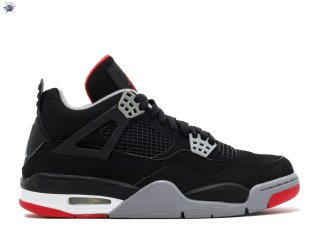 Meilleures Air Jordan 4 Retro "Countdown Pack" Noir Gris (308497-003)