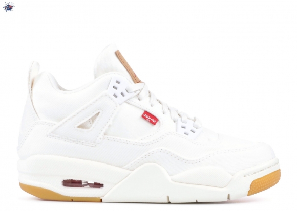 Meilleures Air Jordan 4 Rtr Levis Nrg Bg (Gs) "Levis" Blanc (aq9103-100)