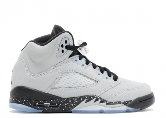 Meilleures Air Jordan 5 Retro Gg (Gs) "Wolf Gris" Gris (440892-008)