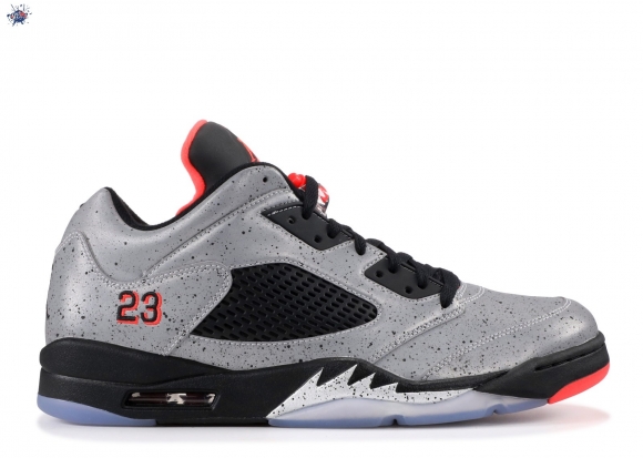 Meilleures Air Jordan 5 Retro Low Neymar "Neymar" Gris Orange (846315-025)